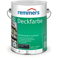 Remmers Deckfarbe 2,5 l anthrazitgrau seidenmatt