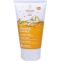 Weleda Kids Fruchtige Orange 2in1 Shower & Shampoo 150