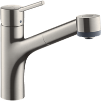 Hansgrohe Talis S M52 170 edelstahl finish 73860800