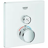 Grohe Grohtherm SmartControl Thermostat mit 1 Ventil moon white