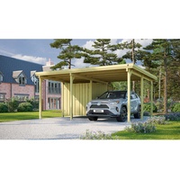 Weka Carport mit Geräteraum 607 Gr. 1 4,78 x