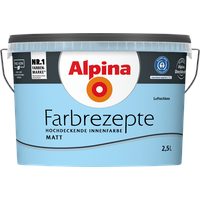 Alpina Farbrezepte Innenfarbe 2,5 l luftschloss