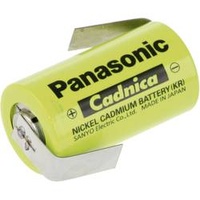 Panasonic Sub-C ZLF Spezial-Akku Sub-C Z-Lötfahne NiCd 1.2V 1700