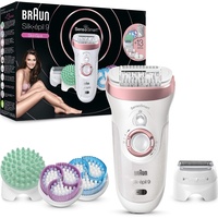 Braun Silk-épil 9 SkinSpa SensoSmart-Set 9/990 weiss/rosegold