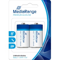 MediaRange Premium Alkaline Batterien im 2er Pack