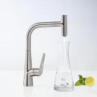 Hansgrohe Talis Select M51 edelstahl finish 72821800