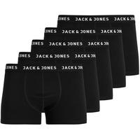 JACK & JONES Herren Boxershort 5er Pack schwarz XXL