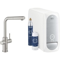 Grohe Blue Home L-Auslauf Starter Kit supersteel 31539DC0