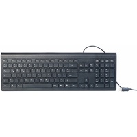 GeneralKeys PC Tastatur: Moderne USB-Tastatur mit Nummernblock, deutsches Layout