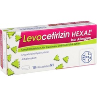 Hexal Levocetirizin HEXAL bei Allergien 5 mg Filmtabletten