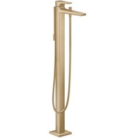 Hansgrohe Metropol Einhebel-Wannenmischer bodenstehend mit Hebelgriff brushed bronze