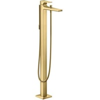 Hansgrohe Metropol Einhebel-Wannenmischer bodenstehend mit Hebelgriff polished gold optic