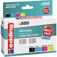 Edding kompatibel zu Brother LC223 CMYK