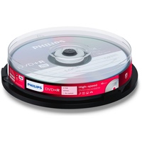 Philips DVD+R 4,7GB 16x 10er Spindel
