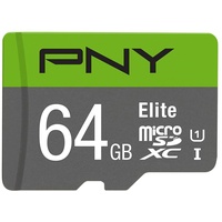 PNY microSDXC Elite 64GB Class 10 UHS-I