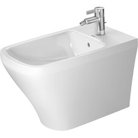 Duravit DuraStyle Stand-Bidet 63 cm Weiß WonderGliss mit Überlauf