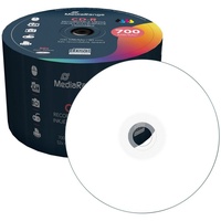 MediaRange CD-R 700MB 52x bedruckbar 50er Spindel