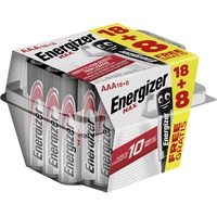 Energizer Max Alkaline Batterie Micro AAA 1,5 V, 18