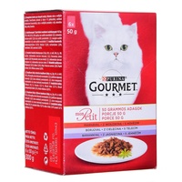 Purina Gourmet mon Petit Katzenfutter - MIX Fleisch 6x50g