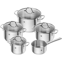 Zwilling Flow Topf-Set 5-tlg. 3 x Kochtopf + Bratentopf