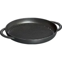 Staub Pure Grillpfanne 26 cm schwarz