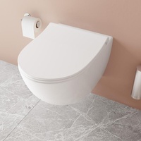Vitra Aquacare Sento Wand-Tiefspül-WC-Set mit Bidetfunktion, weiß hochglanz