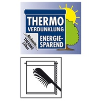 GARDINIA EasyFix Thermo Rollo grau 90 x 210 cm