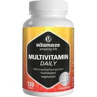 Vitamaze Multivitamin Daily ohne Jod Kapseln 120 St.
