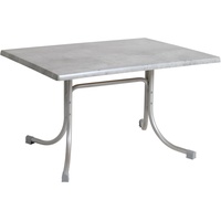 XXXLutz Acamp Klapptisch boulevard Rechteckig Platin-Cemento 110 cm x