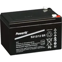 Exide Powerfit S312/12 SR Blei Akku mit Faston 6,3