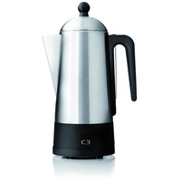 C3 Design Eco - electric percolator - black/brushed stainless