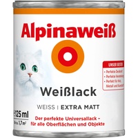 Alpina Weißlack 125 ml alpinaweiß extra matt