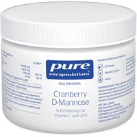 PURE ENCAPSULATIONS Cranberry D-Mannose Pulver 37 g