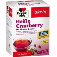 Doppelherz Aktiv Heiße Cranberry mit Vitamin C+Zink Granulat 10