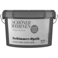 Schöner Wohnen Trendstruktur Schimmer-Optik Silver Lining 2,5 l