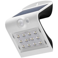 Goobay LED Solar-Wandleuchte mit Bewegungsmelder, 1,5 W Weiß