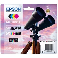 Epson 502XL schwarz + 502 CMY (C13T02W94010)