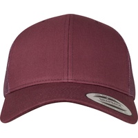 Flexfit Retro Trucker Cap (6 Panel), maroon