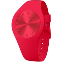 ICE-Watch ICE colour Lipstick - Rote Damenuhr mit Silikonarmband