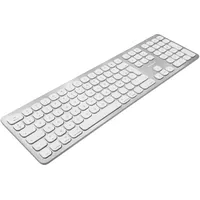 Macally WKEYHUBMB-FR, erweiterte Mac-Tastatur mit Ziffernblock, 2 USB Ports