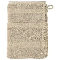 CAWÖ Noblesse2 Waschhandschuh sand 16x22 cm