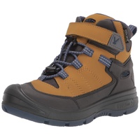 Keen Redwood MID WP-C Hiking Boot, Harvest Gold/Vintage Indigo,