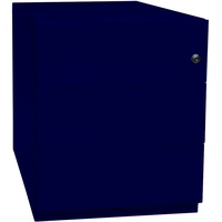 BISLEY Note Rollcontainer oxfordblau 3 Auszüge 42,0 x 56,5