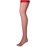 Cottelli LEGWEAR Halterlose Strümpfe aus feinmaschigem Netzmaterial,