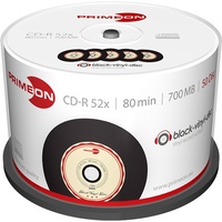 PrimeOn CD-R 80min/700MB, 52x, 50er Spindel 2761108