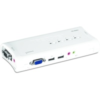 TRENDNET TK-409K KVM Switch, VGA, Audio