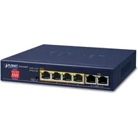 Planet GSD-604HP Switch - 4 x 10/100/1000 PoE +