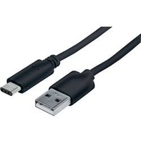 Manhattan Hi-Speed USB-C Anschlusskabel USB 2.0 Typ-A-Stecker - Typ-C-Stecker