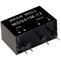 MeanWell Mean Well MDS01N-12 Netzteil & Spannungsumwandler 1 W