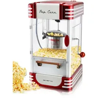 EMERIO POM-120650 - popcorn maker - silver/red metallic details